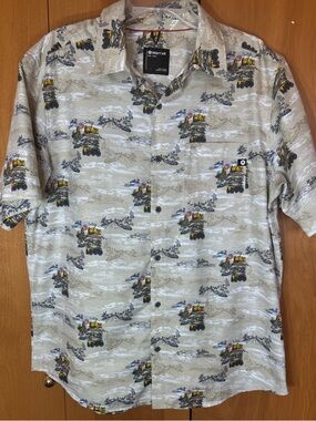 Men’s Marmot X Bronco Button Down Shirt Size XL